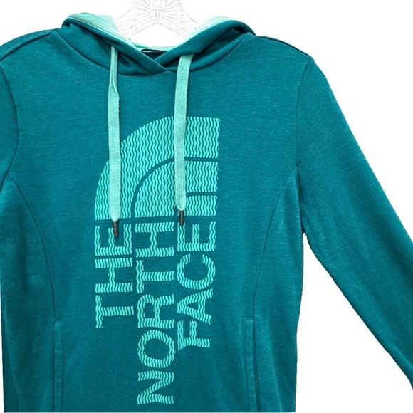 The NorthFace teal women’s hoodie ❤️ - Picture 2 of 7